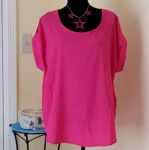 Pinc Fuscia Top